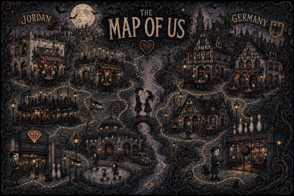 The Burton main map